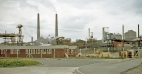 The ICI nylon spinning factory in Billingham, UK, September 1970