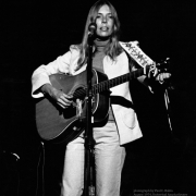 Mitchell performing in concert at the Universal Amphitheater in August 1974